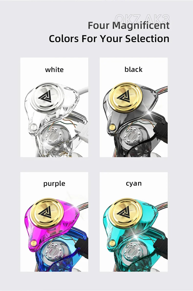 Fone de Ouvido In Ear QKZ AK3
